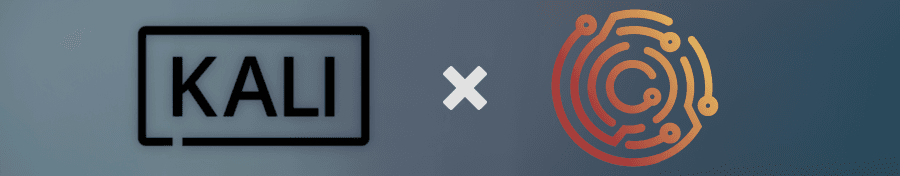 Kali Linux banner.